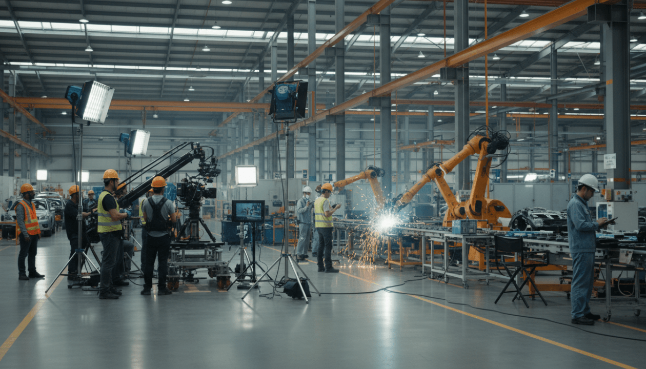 entdecken sie die vielfältigen einsatzgebiete von industriefilmen, praxisnahe beispiele und den detaillierten produktionsablauf in der fertigung. ideal für unternehmen, die ihre prozesse anschaulich präsentieren möchten.